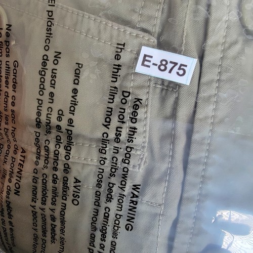 J.Crew Damen kleine grüne klassische Twill Chino Militär Jacke Tasche Knopfleiste - Bild 7 von 7