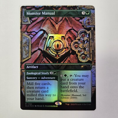 NM Foil Monster Manual Dungeons Dragons Exhibition Adventure Secret Lair MTG | eBay NM Foil Monster Manual Dungeons Dragons Exhibition Adventure Secret Lair MTG | eBay