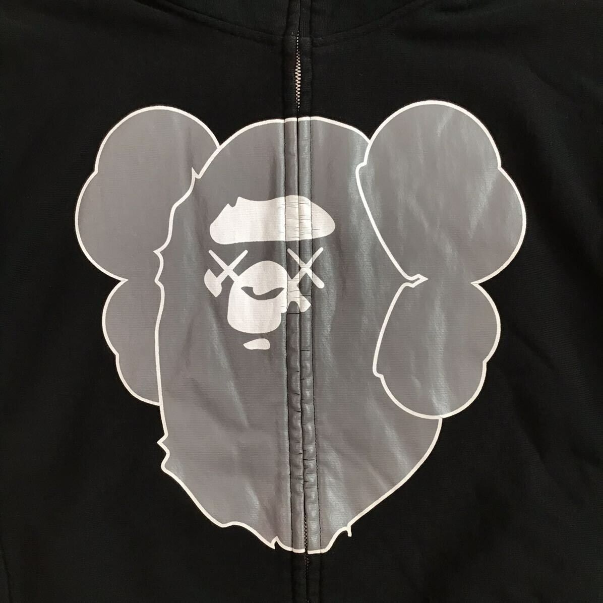 BAPE × KAWS ape head full zip hoodie a bathing ape NIGO BAPE × KAWS ape head full zip hoodie a bathing ape NIGO
