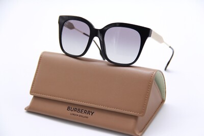NEW BURBERRY EVELYN BE4328 3001/11 WOMEN SUNGLASSES BURBERRY  display picture 1