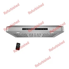 [Refurbished] Awoco RH-C06-A36 36" Under Cabinet 6" High 4-Speed Range Hood, LED