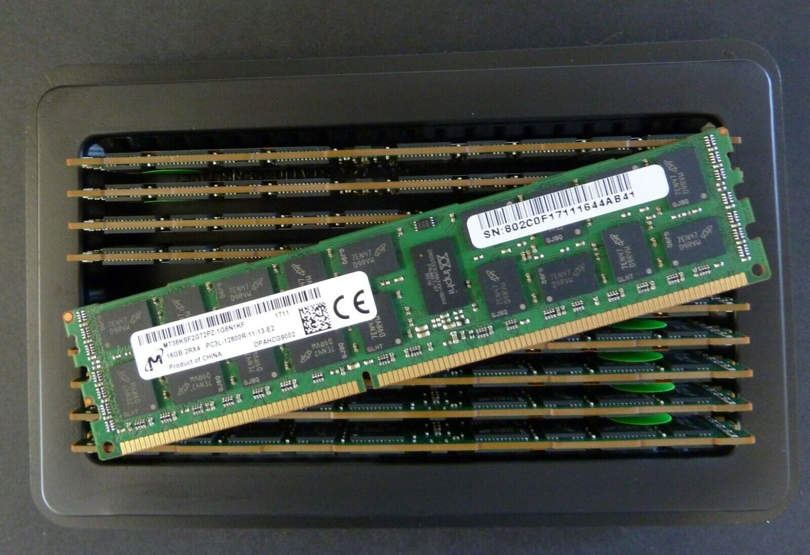 96GB 6x16GB PC3L-12800R DDR3-1600MHz HP DELL IBM Supermicro LOT 912