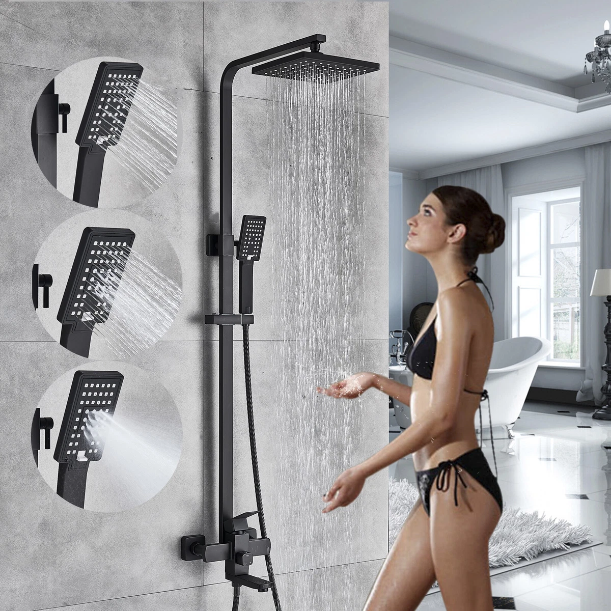 Tap set for bathroom deals