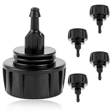 5 Pack 1/4 Inch Drip Irrigation Tubing To Faucet/garden Hose Adapter Drip Irriga