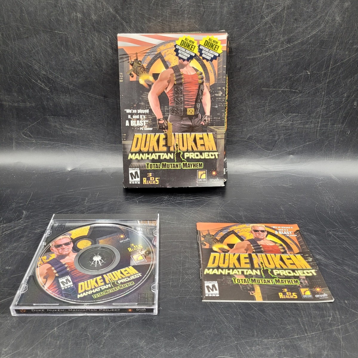 Duke Nukem Manhattan Project Total Mutant Mayhem PC CD-ROM