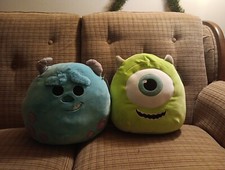 Squishmallow Disney Monsters Inc Sulley  Mike 12"   