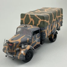 Built 1/35 Scale German military Truck Kfz. 305 Opel Blitz Italeri, World War II