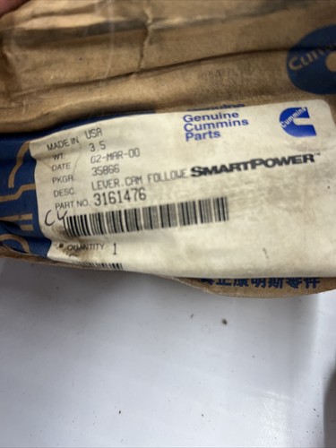 cummins 3161476rx cam lever intake - Picture 2 of 3