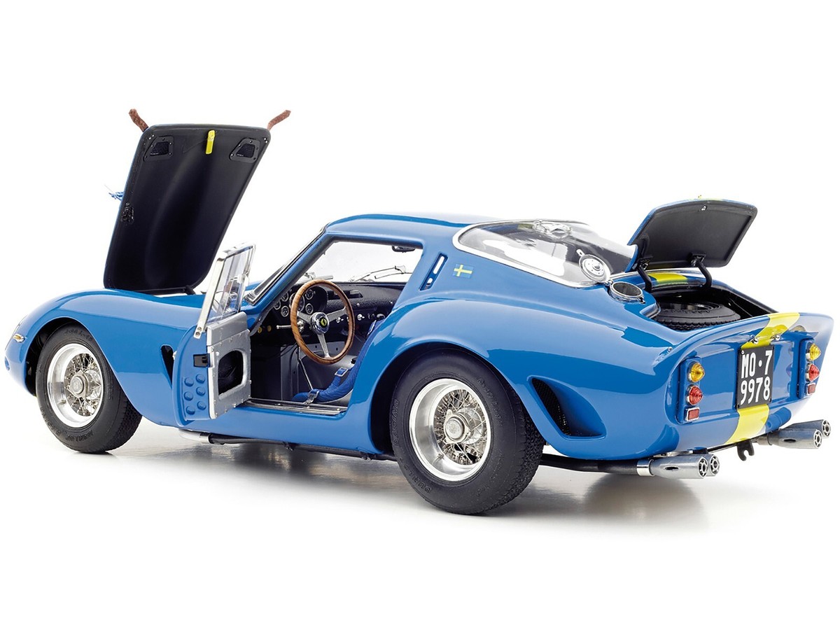 1/18　CMC　フェラーリ　250 GTO　ブルー　1962 1/18 CMC 1962 Ferrari 250 GTO 250GTO (Blue) Diecast Car