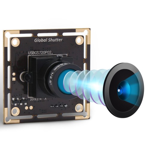 HD Global Shutter USB Industrial Webcam High Speed 60fps 720P USB Camera Module - 第 1/11 張圖片