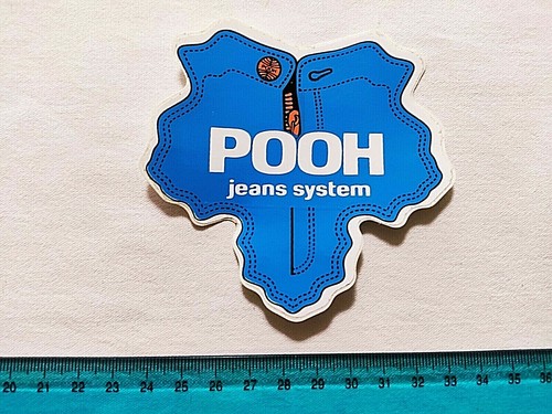 ADESIVO POOH JEANS SYSTEM VINTAGE ANNI 80 OLD STICKER AUTOCOLLANT KLEBER |  eBay