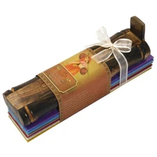 Incense Gift Set-Bamboo Burner+3 Chakra Incense Sticks-Joy