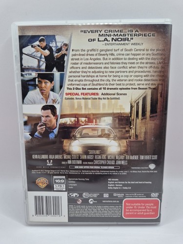 Southland : Season 3 (DVD, 2011) Like New - Free Shipping #74 - Picture 4 of 4