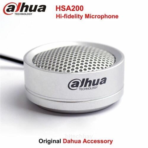 Micrófono Dahua DH-HSA200 pastilla de de alta fidelidad para cámara seguridad IP CCTV 761895251976 | eBay