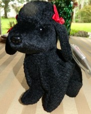 TY BEANIE BABIES 1998 GIGI DOG W TAGS--SEE SCANS FOR POSSIBLE ERRORS.
