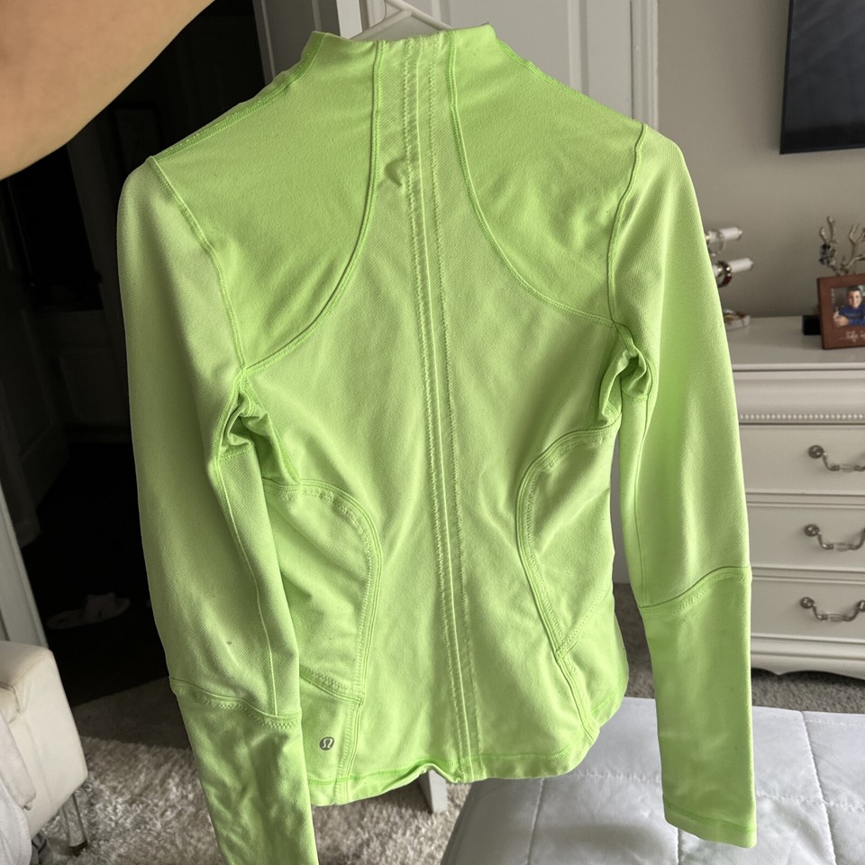 EUC Lululemon Define Jacket Size 4 Green eBay