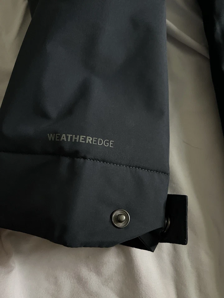 Eddie Bauer Men's Rainfoil Insulated Parka NWT Medium Navy Weatheredge $199 MSRP - Image 4 of 4