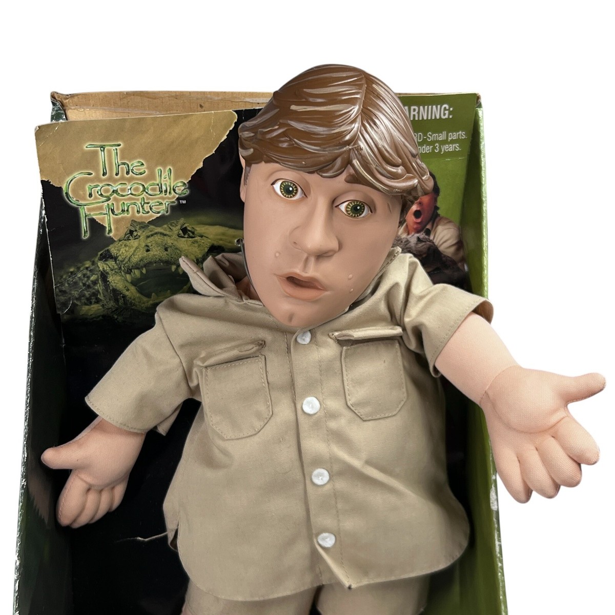 DAMAGED BOX VTG 2000 The Crocodile Hunter Steve Irwin 16
