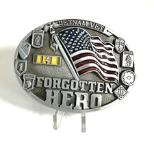 Vietnam Vet Forgotten Hero Buckle - USA Seller 