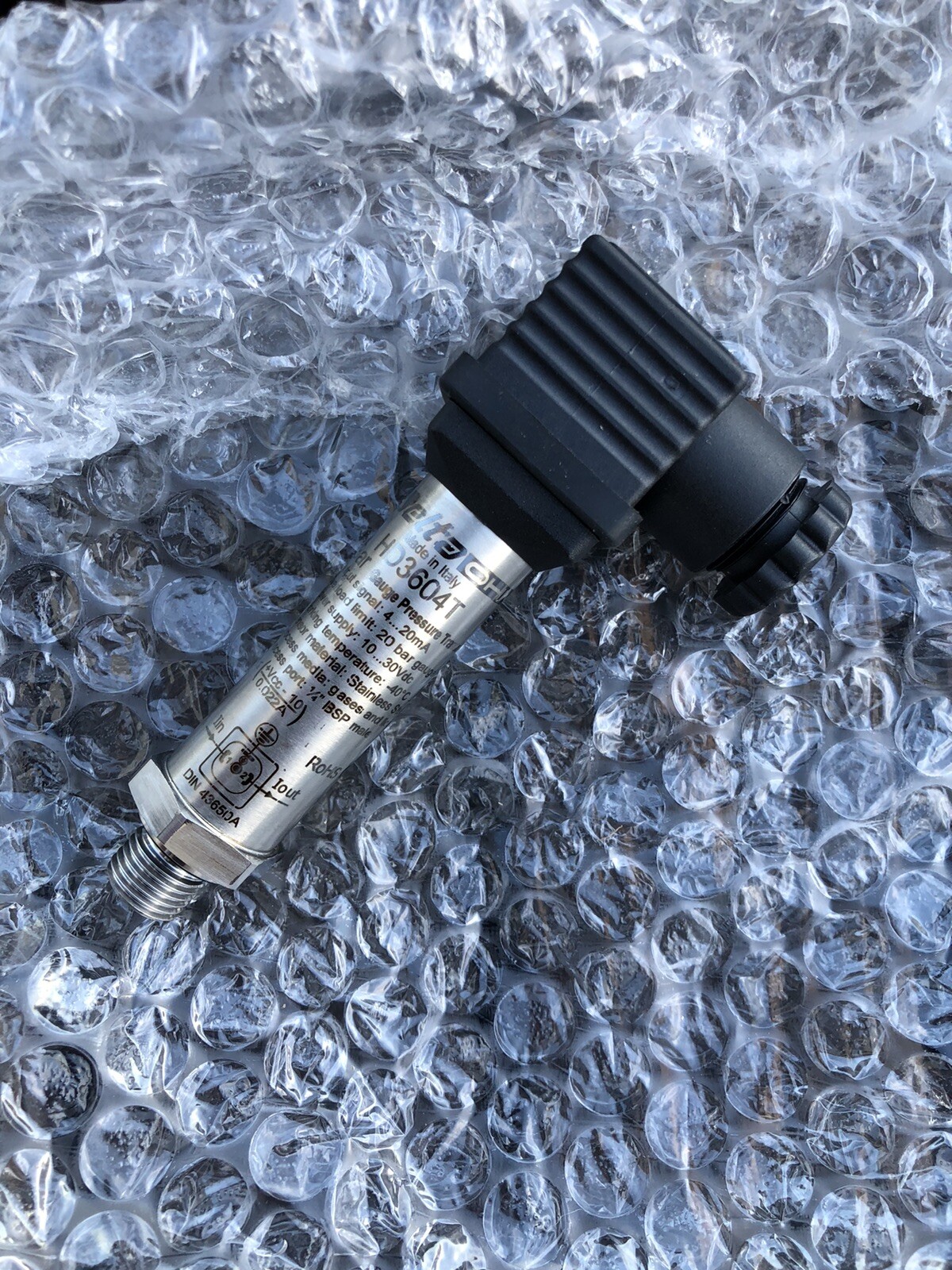 Transmetteur de pression relatif Delta Ohm boîtier inox robuste IP65