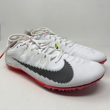 Nike Zoom Rival S 9 Rawdacious Track Shoes Unisex Mens 13 White DM2328