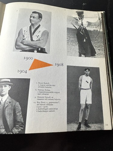 1896-1976 Olympic Games Official Reports Hungary Edition Signed Copy Gift Text - Picture 14 of 20