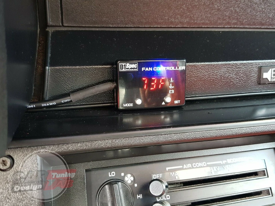 Súper controlador de ventilador universal automático D1 Spec 3 en 1 sensores de temperatura de aceite de agua Foto 4 de 4