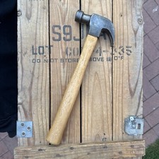 Vintage/Antique Plumb Bell Face Claw Hammer MADE IN USA Free Shipping ๐บ๐ธ