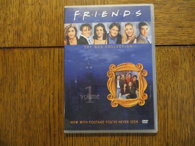 Friends - Season 1, Volume 1 - Jennifer Aniston, Matthew Perry 2002 DVD GOOD!!!