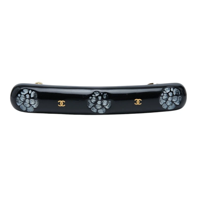 CHANEL Black Plastic Hair Accessories for Women for sale | eBay display picture 1