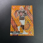 2025 Panini Mosaic Mosaic Orange #302 Shedeur Sanders #d/199 Rookie RC Pro Bowl