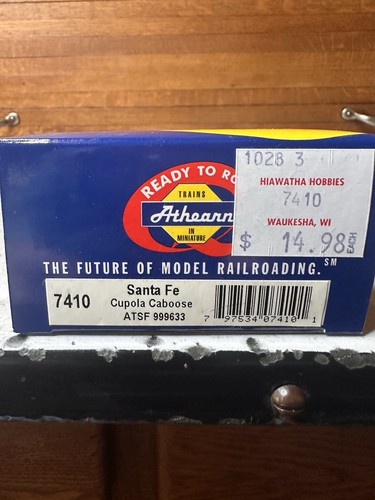 Athearn HO Santa Fe Cupola Caboose ATSF 999633 | Zustand: New