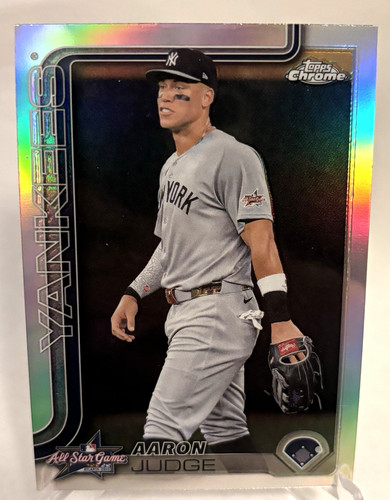 Aaron Judge #ASGC-8 2025 Topps Chrome Update All-Star Game card