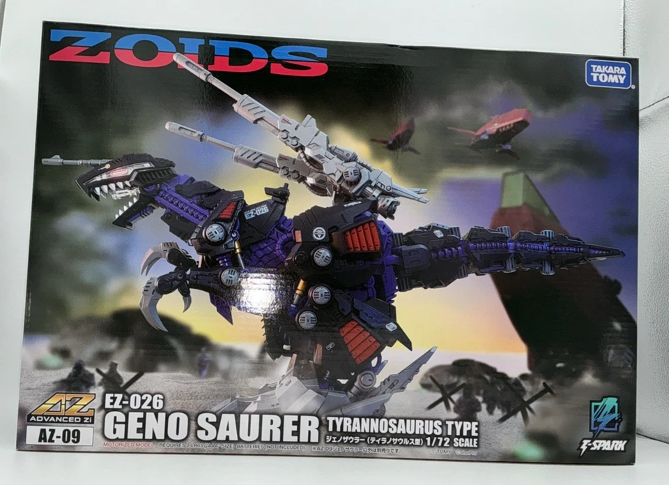 Kotobukiya Tomy Zoids Advanced Z- Spark EZ-026 Geno Saurer Genosaurer Modelo Kit Foto 4 de 4