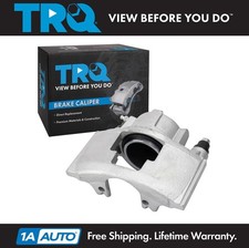 TRQ New Front Disc Brake Caliper with Hardware Driver Side LH for GM