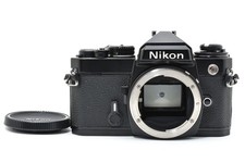  MINT Nikon FE Black 35mm SLR Film Camera Body From JAPAN