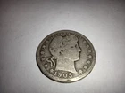 1905-P Barber Quarter In VG Condition Nice Coin See Pics Low Shipping