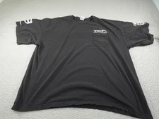 Vintage Mack Trucks Shirt Mens 3XL Black UAW Prevost Made USA Work Employee Y2K