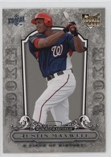 2008 Upper Deck A Piece of History Justin Maxwell #150 2k3