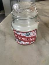 Peppermint Twist Sm Jar Candle NEW