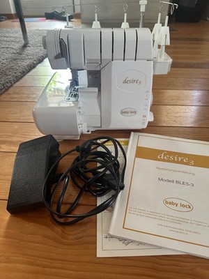 Baby Lock Desire 3 Coverlock Kombimaschine + Zubehör