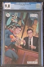 Batman/Superman: World's Finest #40 (2025), Stephen Colbert Variant CGC 9.8 