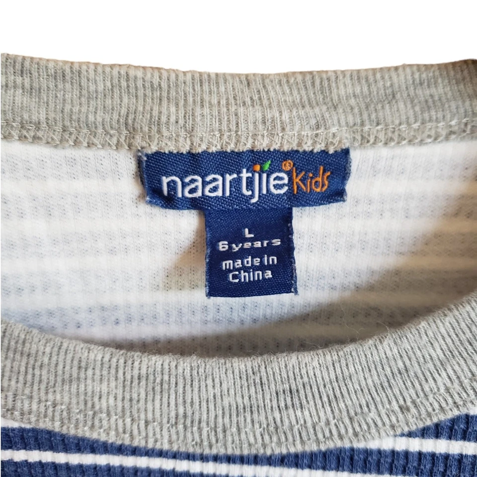 Рубашка с длинным рукавом в полоску для мальчиков 6 лет Naartjie Kids - Изображение 3 из 4