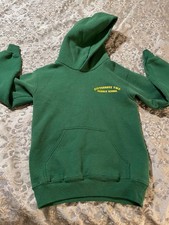 Boys School Hoodie Very Warm W/pocket, Green Size Youth M