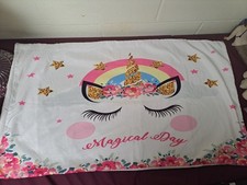 2pc Set Of Magical Day Unicorn Pillowcases.