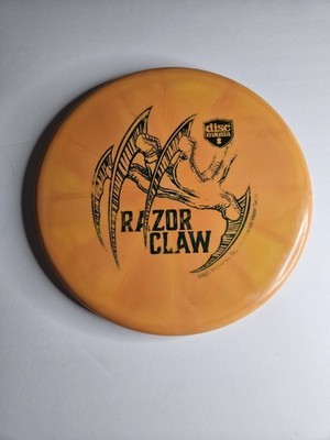 Discmania Vapor Razor Claw Tactic 177g First Run, Inked Thrower Orange Green