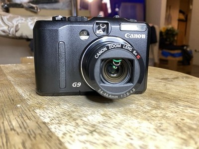 Canon PowerShot G9 12.1MP Digital Camera 6x Optical Zoom PC1250