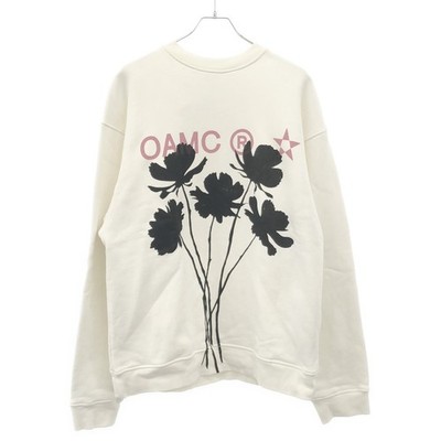 OAMC OMC 24SS WHIFF CREWNECK Flower Print Sweat Trainer 24E28OAJ29 Used MESC-0