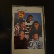 Hi-Five Self Titled Album Cassette Tape 1990 Jive/RCA Records Funk RnB