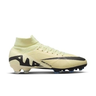 Nike Zoom Mercurial Superfly 9 Pro FG Mens Soccer Cleat DJ5598-700 Yellow Size 6